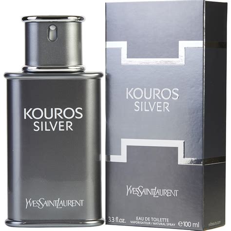 kouros silver eau de toilette spray|Kouros Silver By Yves Saint Laurent 3.3 oz Eau De Toilette Spray for Men.